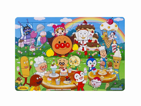 アンパンマン 天才脳はじめてのパズル80ピースF おかしのくに