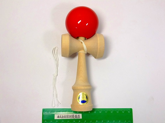 協会認定競技用けん玉 こだま (赤)