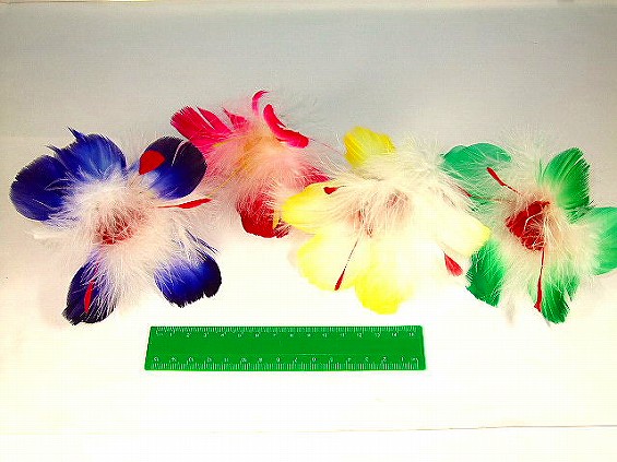 飾り羽根 (大) 単色