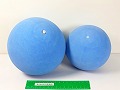 まりつき用天然ゴムまり　青　6インチ/5インチ