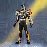 仮面ライダーカブト ライダーヒーローシリーズK04　仮面ライダーザビー(マスクドフォーム)