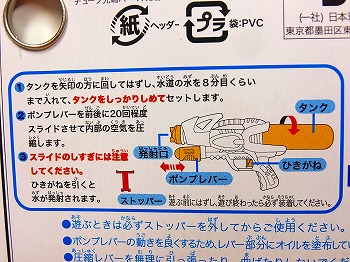 ポンプアクションウォータガン ナイトホーク