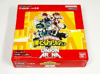UNION ARENA ブースター 僕のヒーローアカデミア【UA10BT】BOX(16パック入)