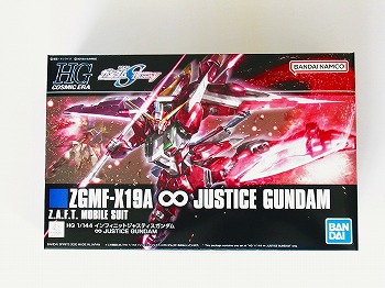  HGCE 231　1/144　ZGMF-X19A インフィニットジャスティスガンダム